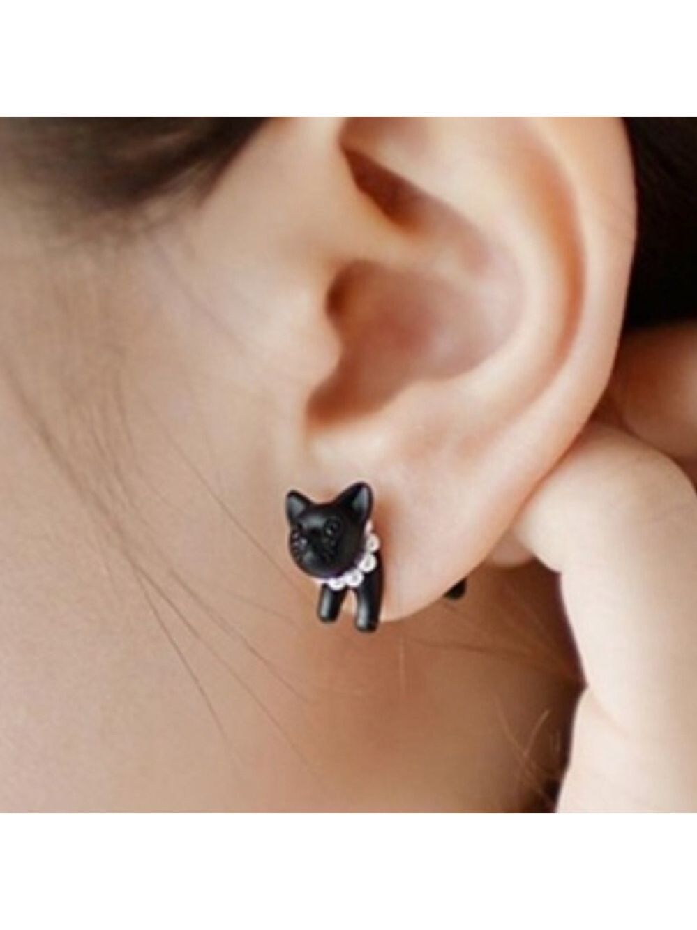 Boutique Harajuku style small pet earrings